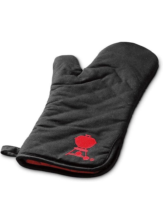 Weber - Barbecue Gloves Mitt Cotton Keeps Your Hand And Forearm Safe From The Heat Of Your Grill 2Cm Height X 22.5Cm Width X 40Cm Depth - Image 1
