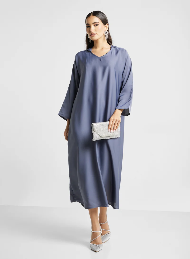 ARABIAN CLOSET Hooded Abaya