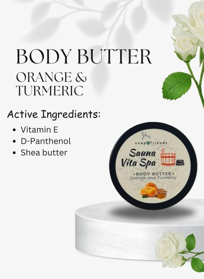 الصابون والأصدقاء مجموعة العناية بساونا فيتا سبا - مقشر ملح، زبدة للجسم، وقناع مغذي للوجه - Image 2