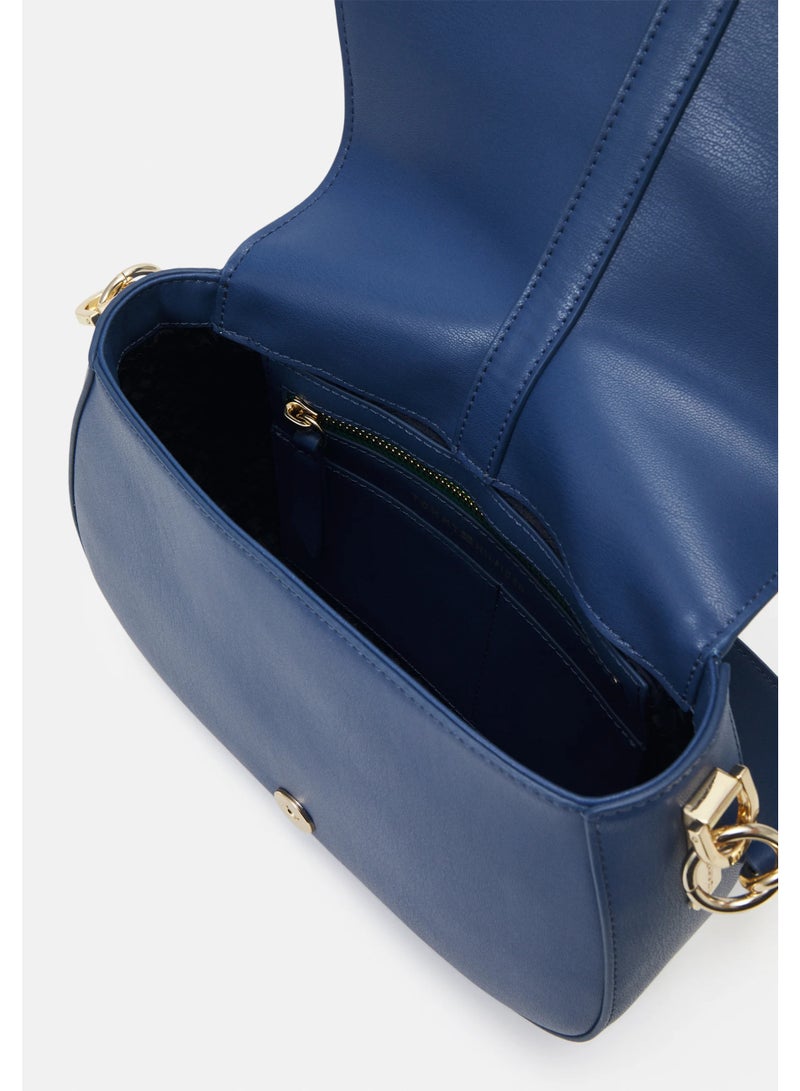 Tommy Hilfiger Denim حقيبة كروسبودي نسائية من تومي هيلفيغر - كحلي - Image 5