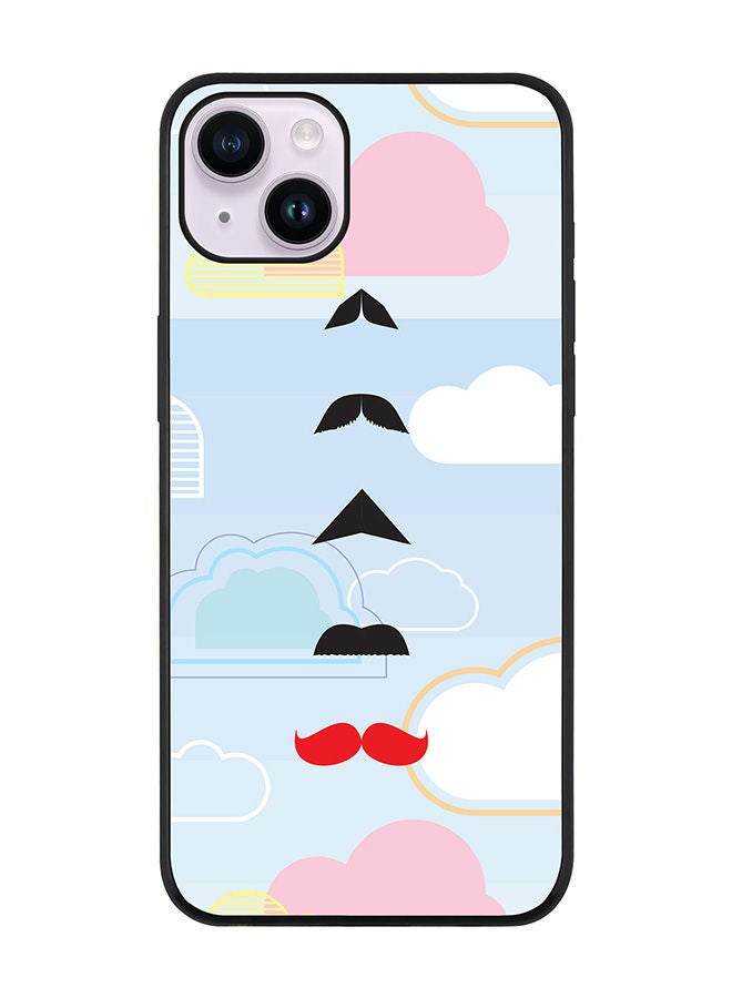 Stylizedd Rugged Black edge case for Apple iPhone 14 Slim fit Soft Case Flexible Rubber Edges Anti Drop TPU Gel Thin Cover - Another Level Of Tash - Image 1