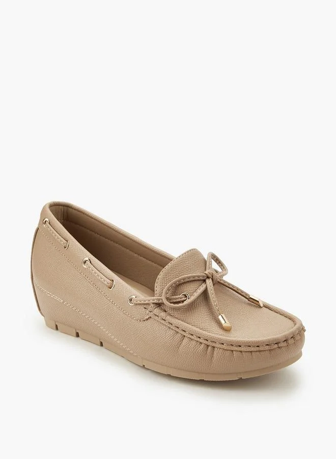 Flora Bella By Shoexpress BEIGE Flora Bella Women Slip-On Moccasins for Women | Best Price UAE