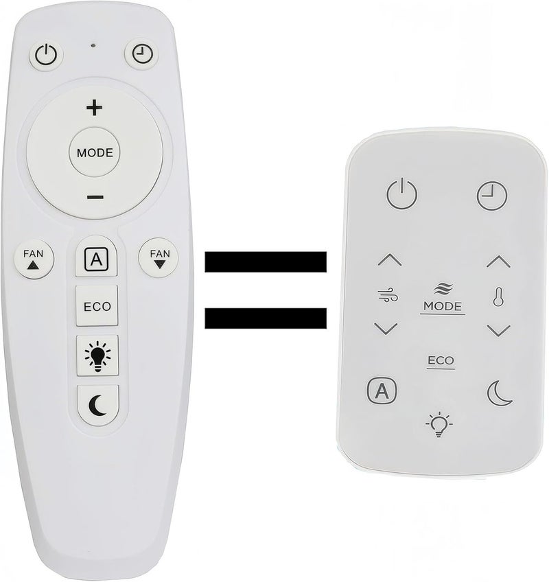 Replacement Remote Control for Toshiba Window Air Conditioner Remote Control Model RG15C/E RG15CE - Image 1