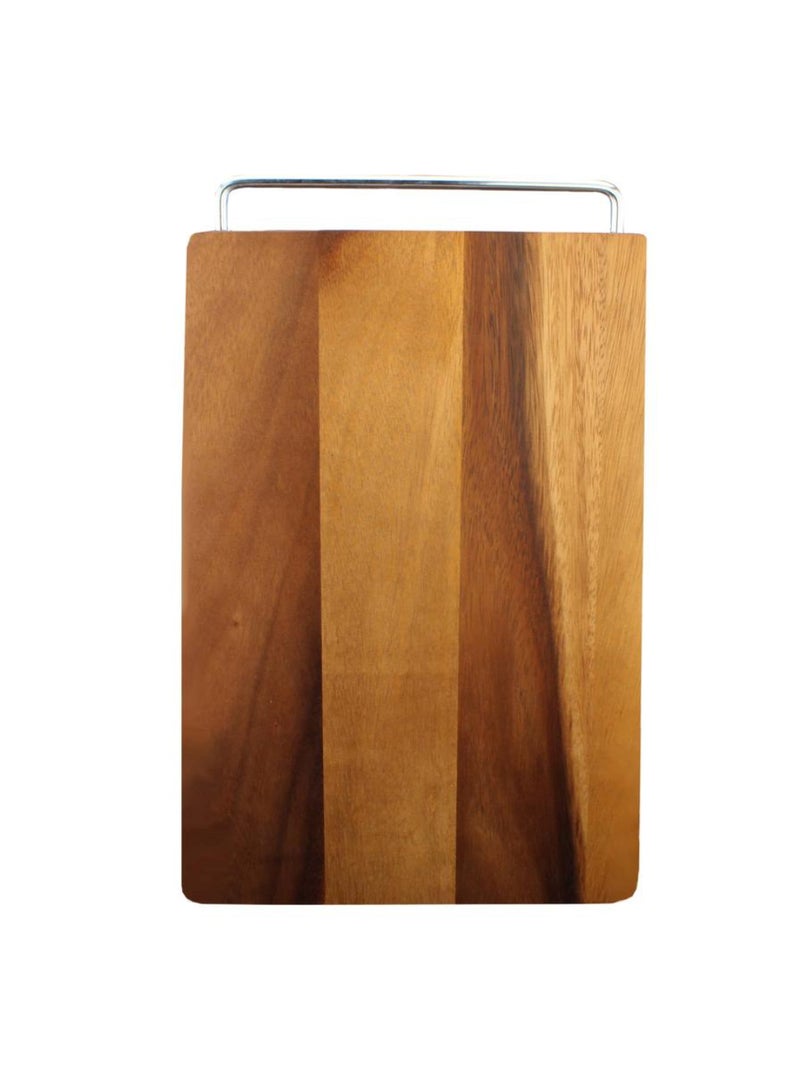 BILLI Acacia Wood Cutting Boardaca8Mf 198 X 126 X 2 Cm
