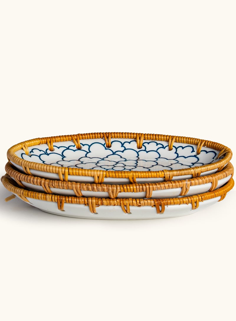 touche déco Arabesque Oval Plate - Image 2
