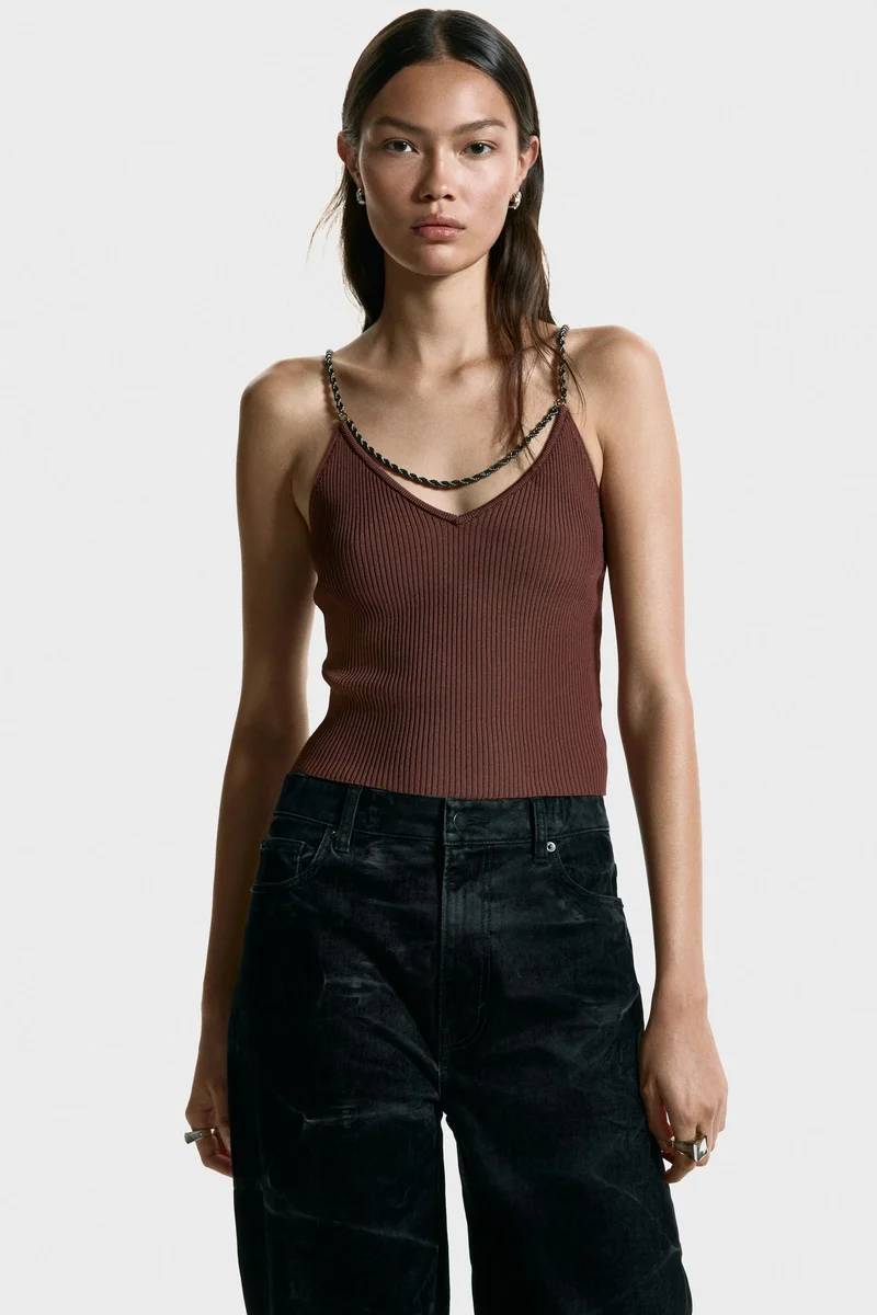 H&M Chain-strap top