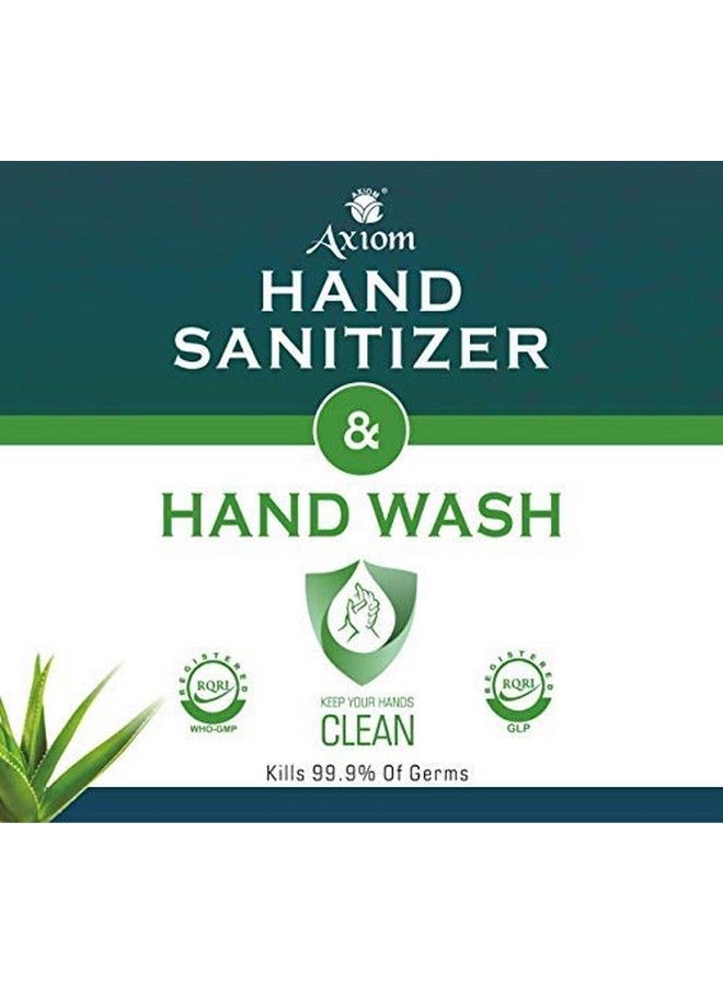 Axiom Herbal Hand Wash 1000Ml Enriched With Aloevera & Tulsi(Refill Pack) Pack Of 2 - Image 5