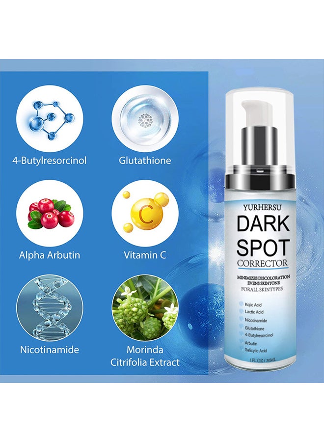 YURHERSU Spot Fading Essence، ترطيب، إصلاح وشد، العناية بالبشرة، بقع التلاشي، تجديد وتفتيح لون البشرة. - Image 4