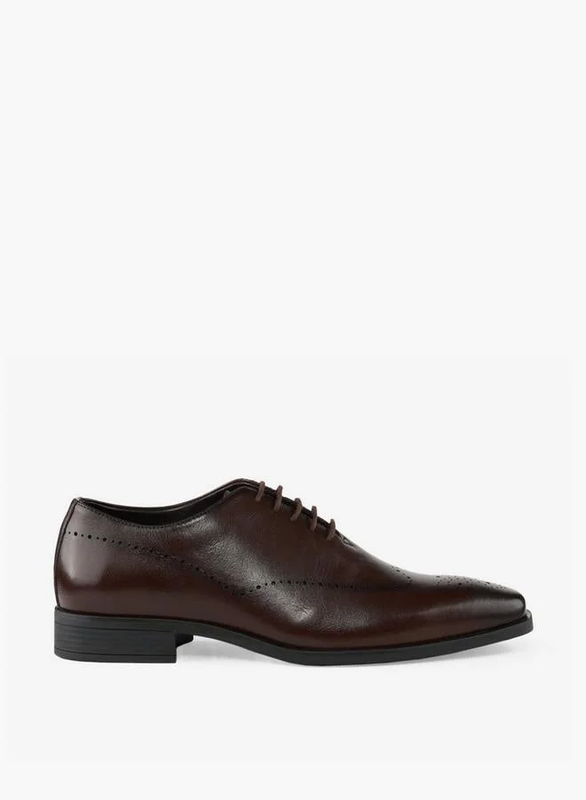 LBL By Shoexpress Men Lace-Up Brogue Shoes