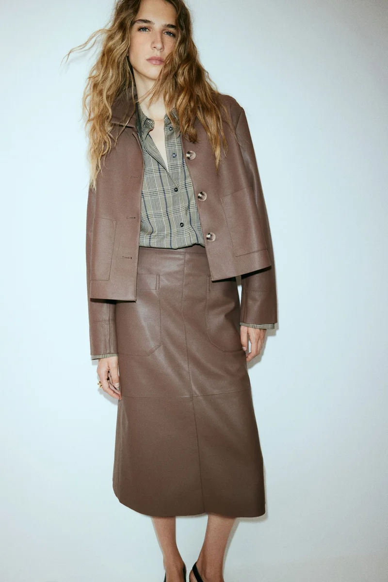 اتش اند ام Coated jacket