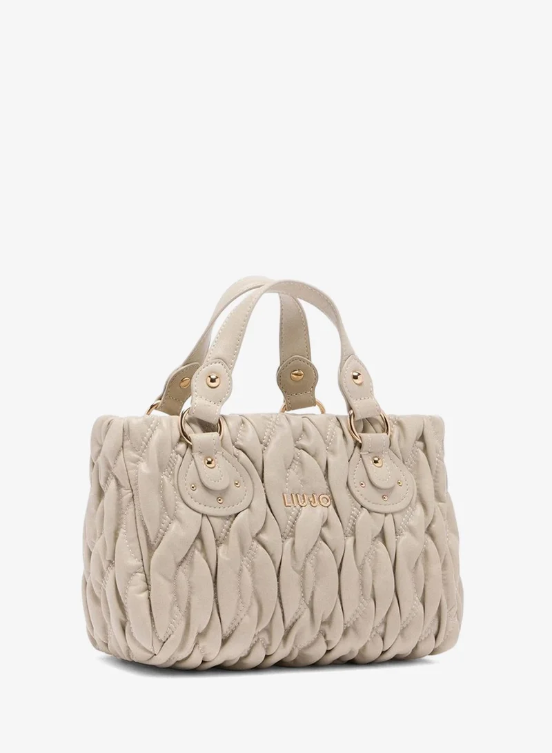 Liu Jo Quilted mini shopping bag