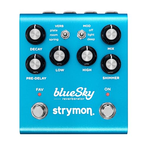 Strymon blueSky V2 Guitar Effects Pedal with Studio Quality Plate, Room and Spring Reverbs, for Electric and Acoustic Guitar, Synths, Vocals and Keyboards - Image 1