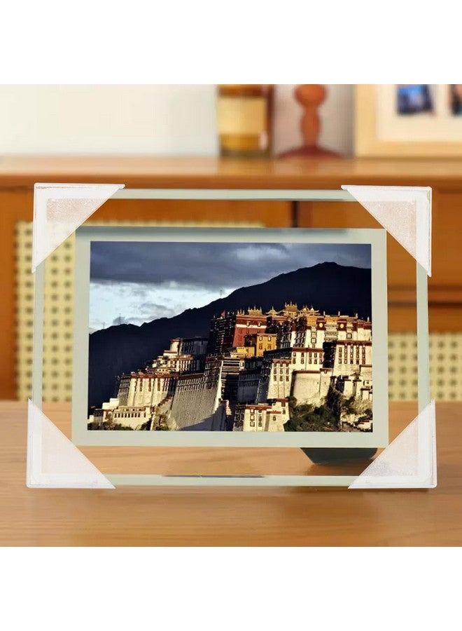 BENECREAT 60Pcs 6 Sizes Triangle Protector Translucent White Plastic Corner Guards Covers Proofing Edge Protector for Picture Frame Mirror Ceramic Glass Transparent Protection - Image 3