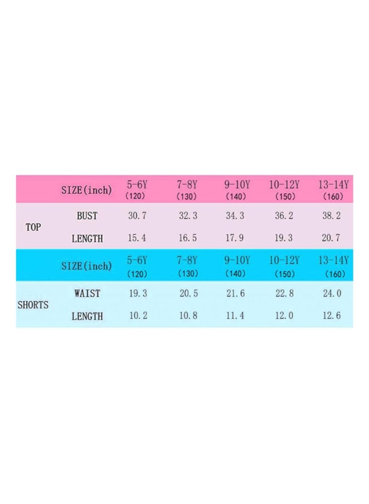 Cinnamon dog men's and women's children's T-shirt shorts printed sports suit the best gift for family and friends - Image 2