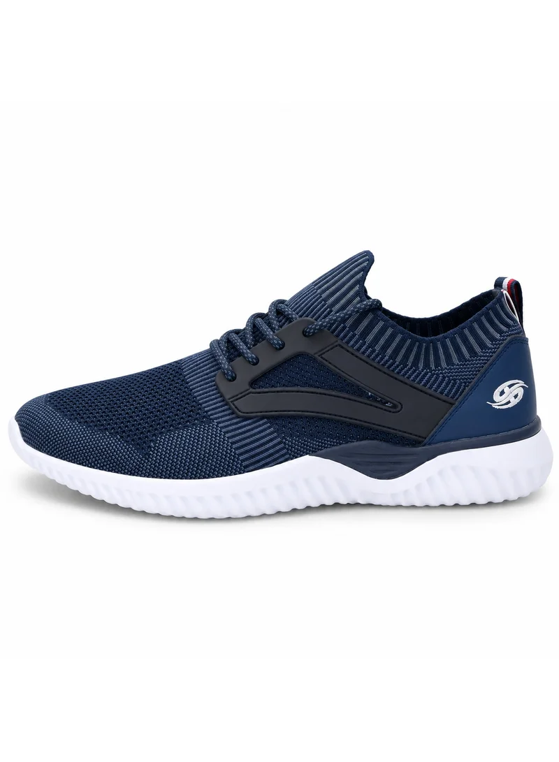 دوكرز باي جيرلي Dockers by Gerli Men's Lightweight Breathable Knit Low-Top Sneakers - Navy