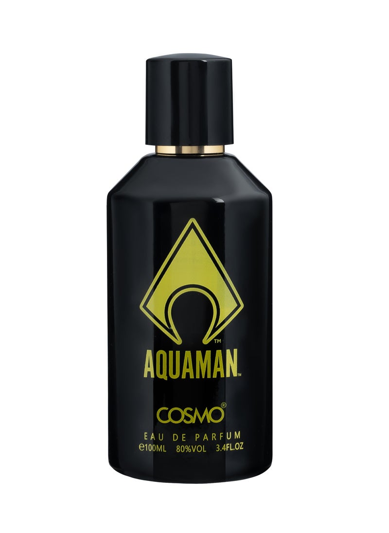 COSMO Cosmo WB 2 Piece Gift Set Aquaman 100ml Edp + 150ml Body Spray  - Image 3