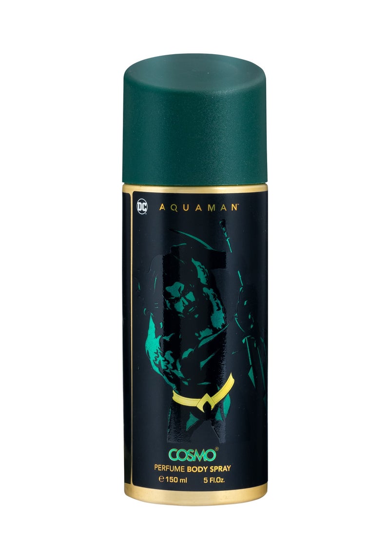 COSMO Cosmo WB 2 Piece Gift Set Aquaman 100ml Edp + 150ml Body Spray  - Image 4