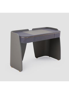 AL HUZAIFA FURNITURE Oakley Dressing Table, In Solid Ash Veneer, Upholstered With Microfiber  - Image 3
