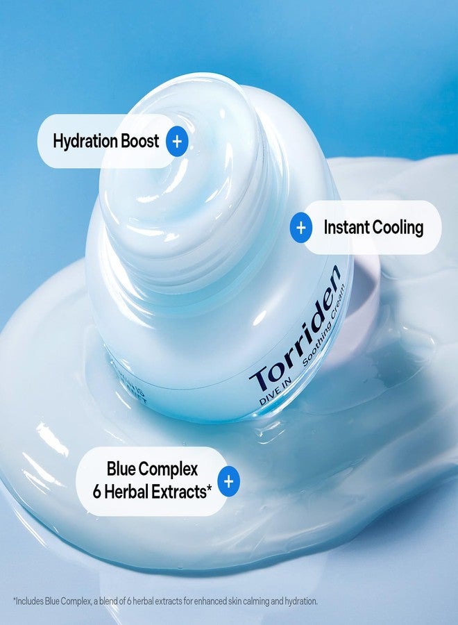Torriden DIVE IN Hyaluronic Acid Soothing Cream 100ml (3.38 fl. oz | Revitalizing Facial Moisturizer for Sensitive and Dry Skin | Hyaluronic Acid, Panthenol, Allantoin - Image 3
