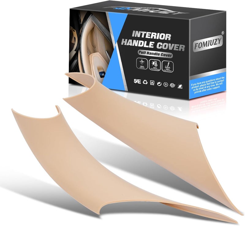 WEILEITE Handle Cover for Rear Interior Door, Fits BMW 320, 328, 330, 335, M3 F30/F31/F34/F80 3 Series 2012–2018 and 418, 420, 428, 430, 435, M4 F32/F33/F33/F3. 36/F8 2/F83 4 Series 2014-2017 - Image 1