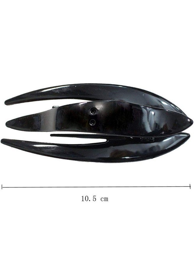 Teensery 10 Pcs Plastic Hair Claw Clips Side Slide Hair Clips No Slip Alligator Hair Clip Clamps Diy Hair Accessories For Women And Girls - Image 4