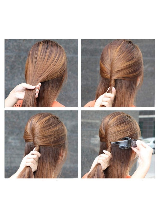 Teensery 10 Pcs Plastic Hair Claw Clips Side Slide Hair Clips No Slip Alligator Hair Clip Clamps Diy Hair Accessories For Women And Girls - Image 3