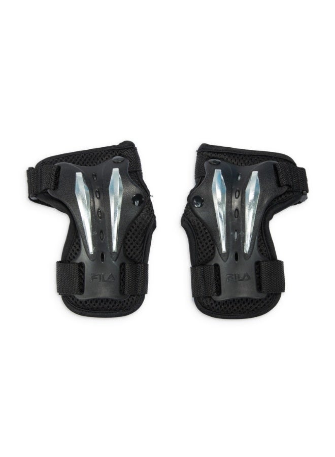 GLOBBER FILA PROTECTIVE JUNIOR SET RANGE B (S - 25-50KG) - BLACK - Image 2