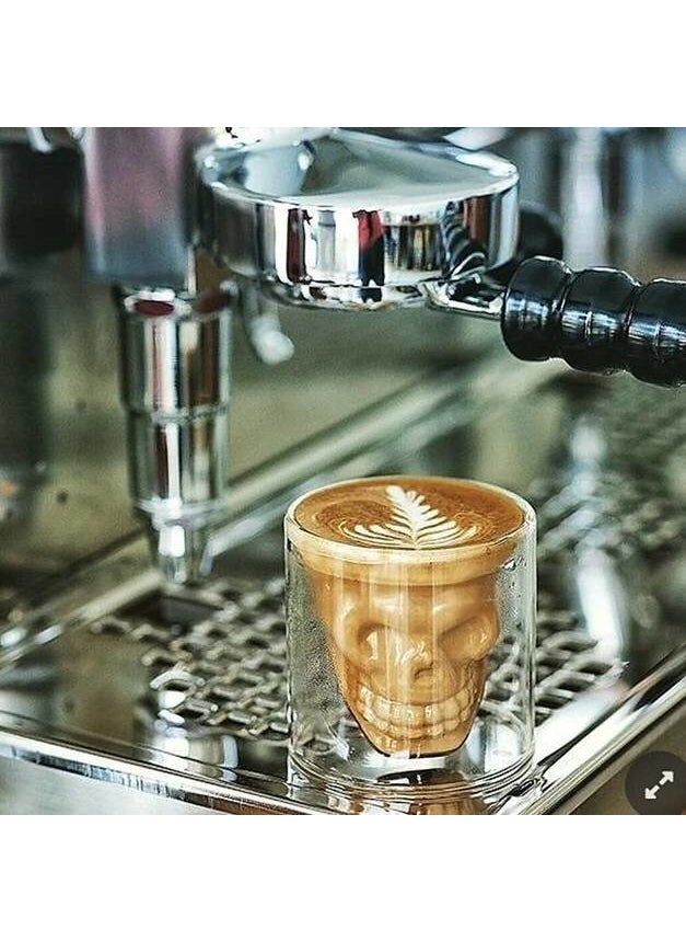 Escobarista - Skull Themed Skull Shot Glass 75 ml - Image 1