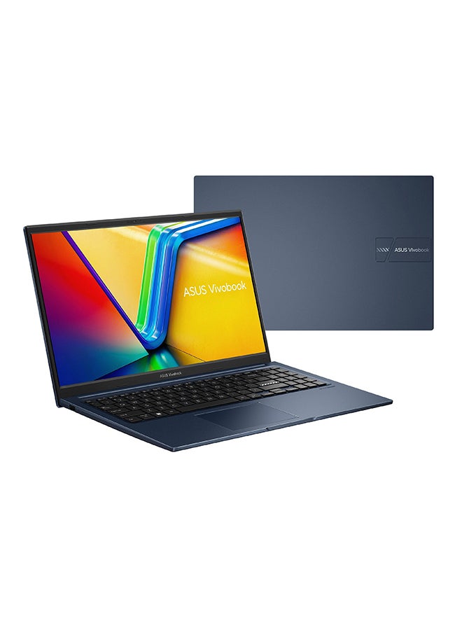 ASUS (Upgraded Version) Vivobook 15 Laptop With 15.6-inch Display, Core i5-1335U Processor/8GB RAM/256GB SSD/Windows 11/Intel Iris Xe Graphics English/Arabic Quiet Blue English/Arabic Quiet Blue - Image 4
