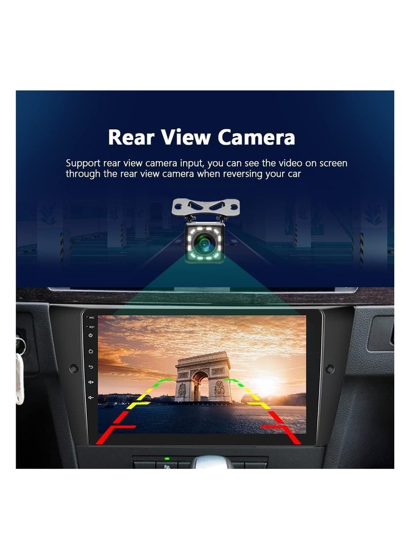 Android Car Stereo for Mitsubishi Montero Sport 2015 To 2021 4GB RAM 64GB ROM MirrorLink WiFi BT, 9 Inch 2.5D IPS Touch Screen with Backup Camera Included (4+64G With Apple Carplay) - Image 3