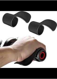 Generic 2Pcs Motorcycle Throttle Mounted Holder, Motorcycle Wrist Cruise Assist Hand Rest Grips Handlebar Oil Control Rocker Rest Accelerator Assistant for Motorcycles, Scooters, Electric Bike Accessories.  - Image 1