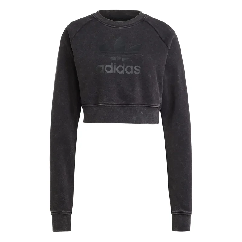adidas سويت شيرت أسود للنساء من أوريجينالز