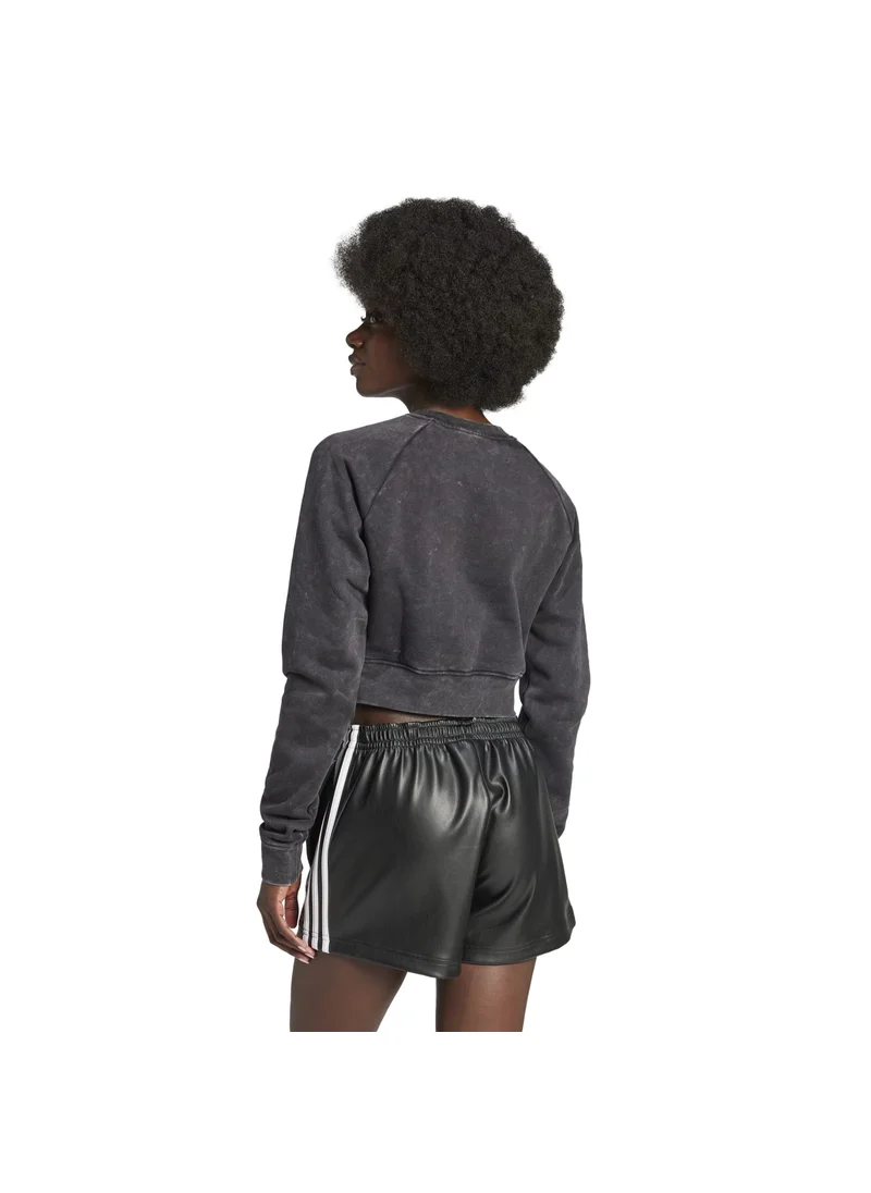 اديداس adidas WASH SWEATSHIRT Black Originals Women SWEATSHIRTS