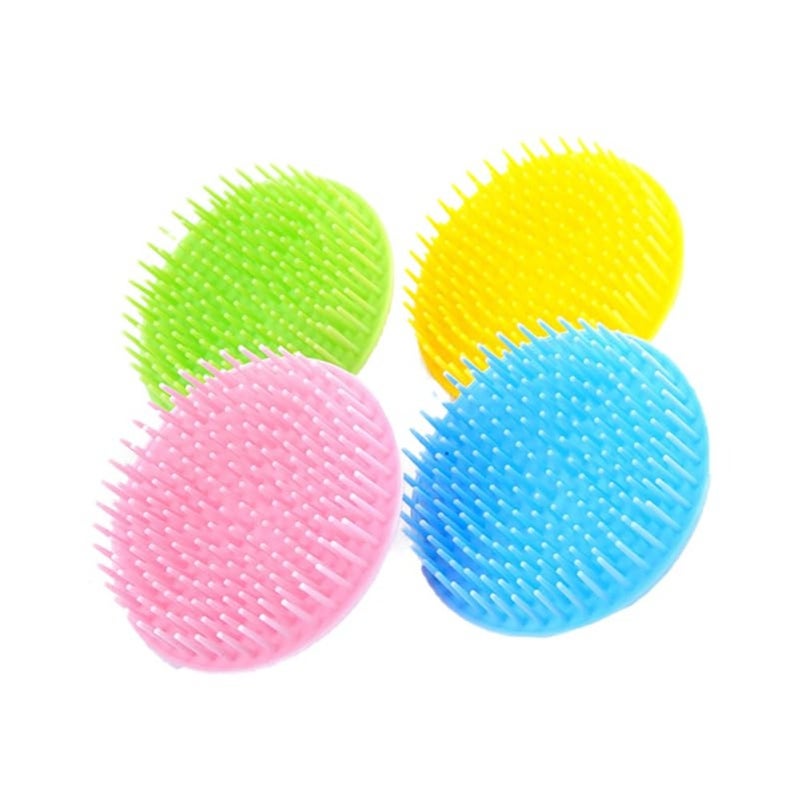 4pcs Scalp Massager Shampoo Brush for Deep Cleansing and Hair Care Ergonomic Design for Home Use and Barber Shop - Image 1