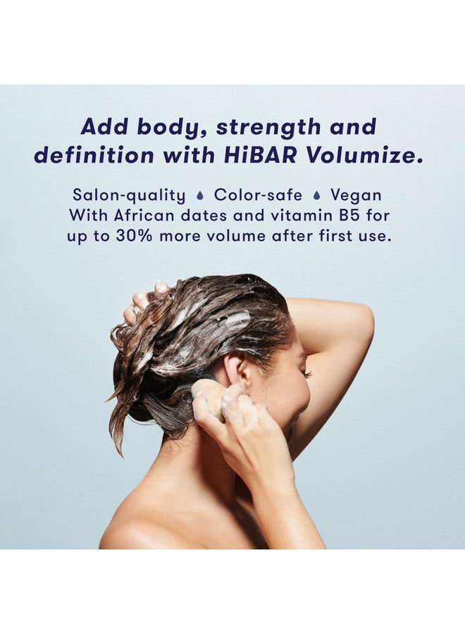 HiBAR Volumize Shampoo Bar 2Pack Specifically Formulated For Fine Thin Or Lifeless Hair Made With Rice Water 100% Vegan Salonquality Tsaapproved & Travel Friendly - Image 2