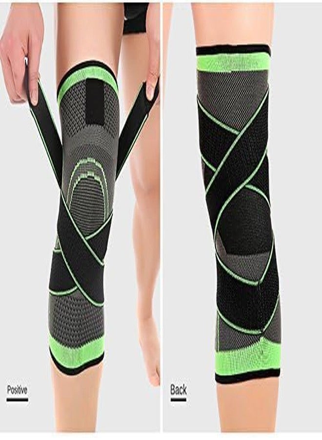 Suptikes Power Knee Stabilizer Pads – Knee Booster Brace Support, Leg Joint Support for Running, Hiking, Squats, Mountaineering – Pain Relief, Adjustable Knee Brace (2 Pcs) - Image 3