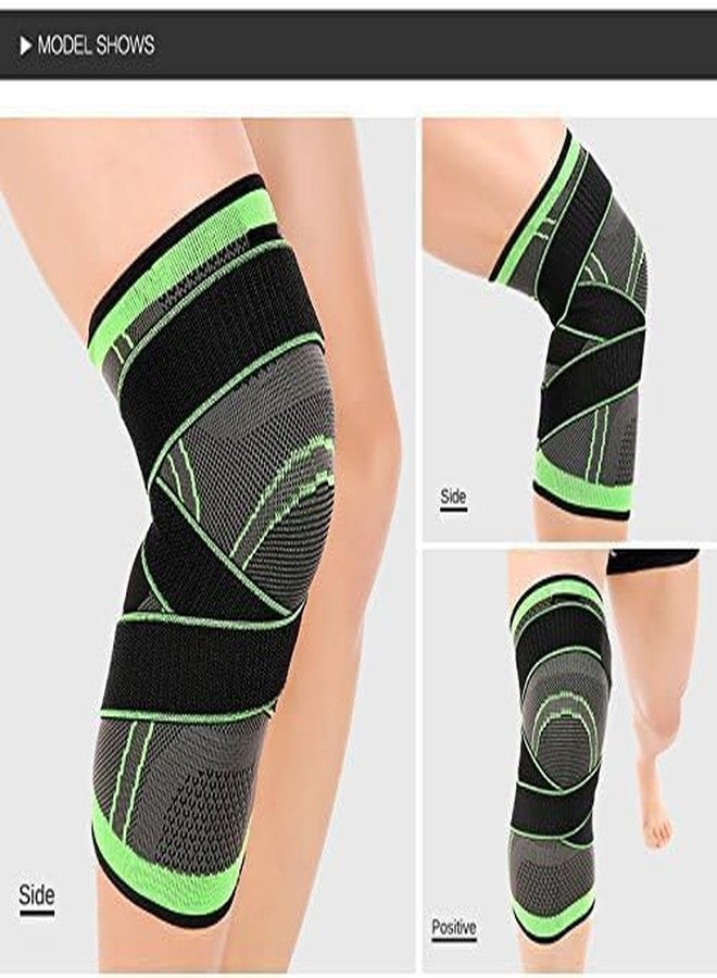 Suptikes Power Knee Stabilizer Pads – Knee Booster Brace Support, Leg Joint Support for Running, Hiking, Squats, Mountaineering – Pain Relief, Adjustable Knee Brace (2 Pcs) - Image 4