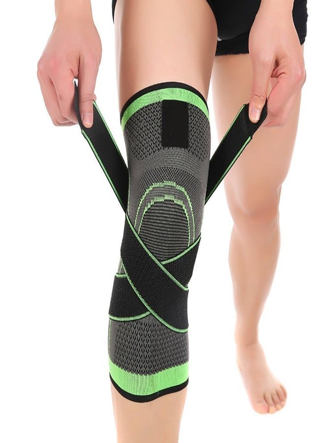 Suptikes Power Knee Stabilizer Pads – Knee Booster Brace Support, Leg Joint Support for Running, Hiking, Squats, Mountaineering – Pain Relief, Adjustable Knee Brace (2 Pcs) - Image 1