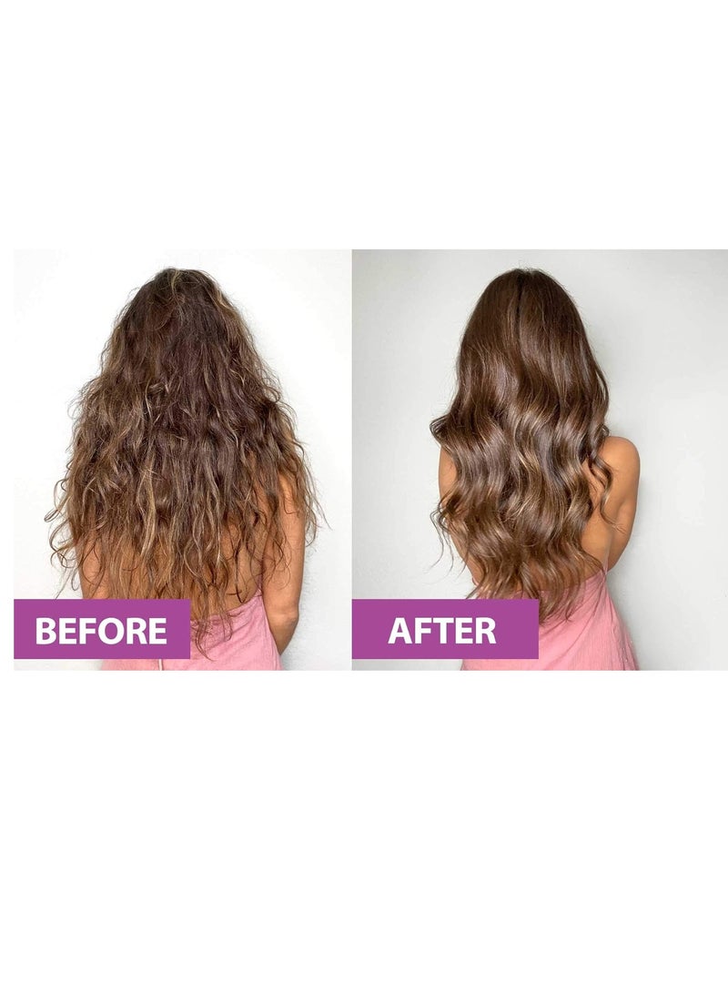 NOVEX قناع شعر نوفكس بتركيبة الكولاجين لشعر أقوى وأكثر كثافة ولمعان، 400غ/14.1 أونصة - قناع ترطيب الشعر بمكونات طبيعية، نباتي، غير مختبر على الحيوانات - Image 2