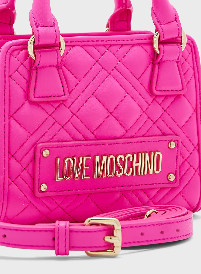 Love Moschino FUCHSIA QUILTED PU FUCHSIA QUILTED PU