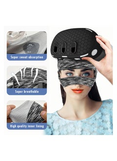 Anmi 7pcs Accessory Set for Meta Quest 3, VR Headset Shell Cover, VR Face Cover, VR Grip Sleeves, Button Rocker Caps, Lens Protective Cover, Wiping Cloth, Eye Mask, VR Accessories for Meta Quest 3  - Image 2