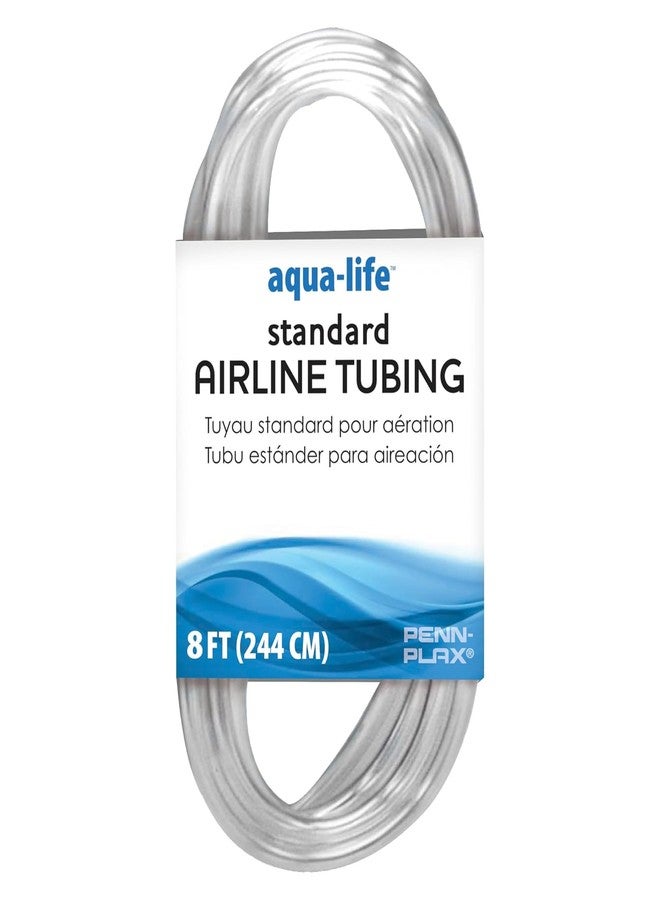 بين بلاكس خرطوم هواء Penn-Plax Aqua-Life القياسي - خرطوم هواء مرن 3/16 بوصة لمضخات أحواض السمك، وخط تهوية لأحواض الأسماك، وأحجار التهوية، والفلاتر - آمن للاستخدام في المياه العذبة والمالحة - طوله 8 أقدام، شفاف - Image 1
