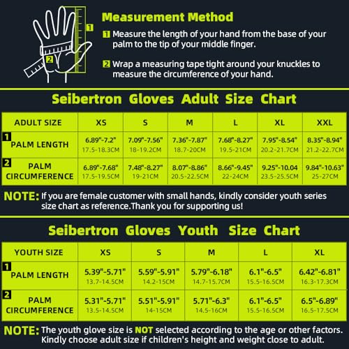 Seibertron Unisex MX ATV MTB Racing Gloves - Full Finger Touchscreen Glove for Bicycle Cycling Mountain Biking Motorcycle and Motocross Blue S - Image 2