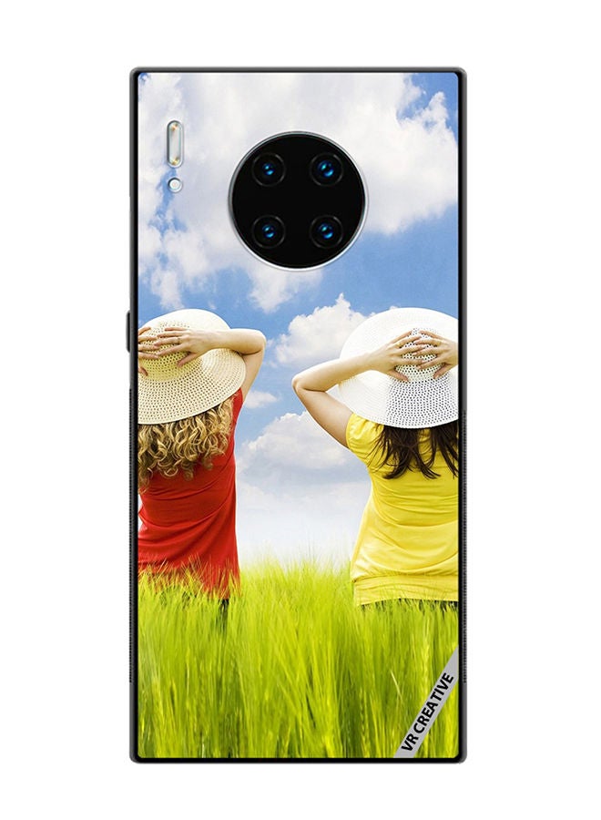 VR CREATIVE Protective Case Cover For Huawei Mate 30 Pro Enjoying The Weather Design Multicolour - Image 1