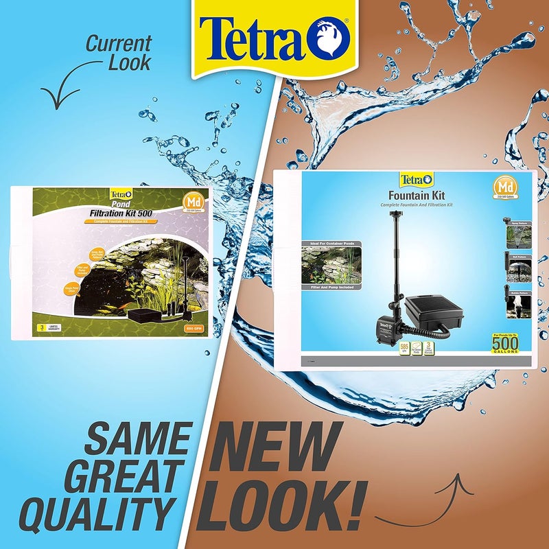 Tetra Pond Filtration Fountain Kit Includes 3 Fountain Attachments - Image 4