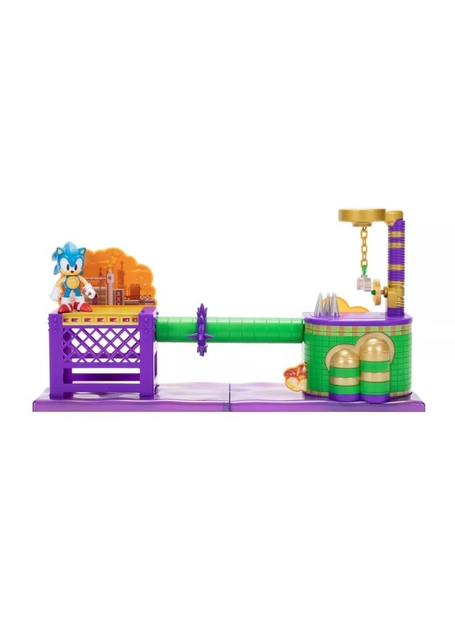 SONIC Classic Sonic The Hedgehog Oil Ocean Playset (9 Pieces) - Image 3