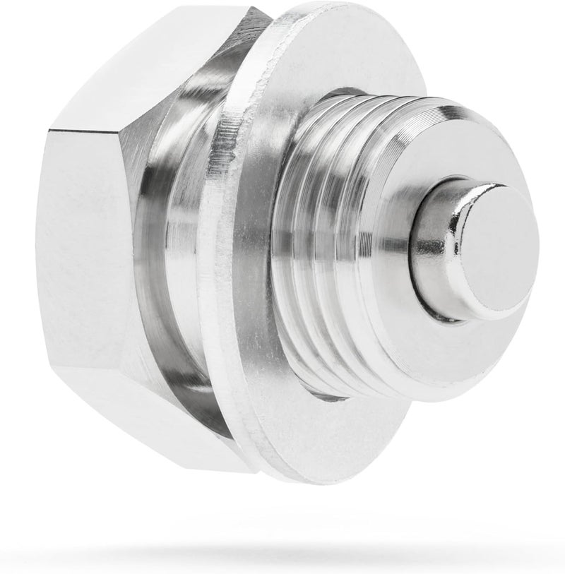 VOTEX DP015 Stainless Steel Engine Oil Drain Plug with Neodymium Magnet (M14 X 1.25 X 14MM) - Image 1