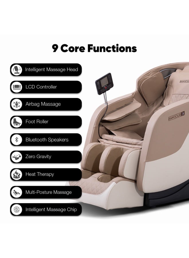 جيسي باك مان كرسي مساج لكامل الجسم من RefreshUs مع 6 برامج تلقائية ، وسائد هوائية لكامل الجسم ، مع ضمان لمدة عامين - Image 5