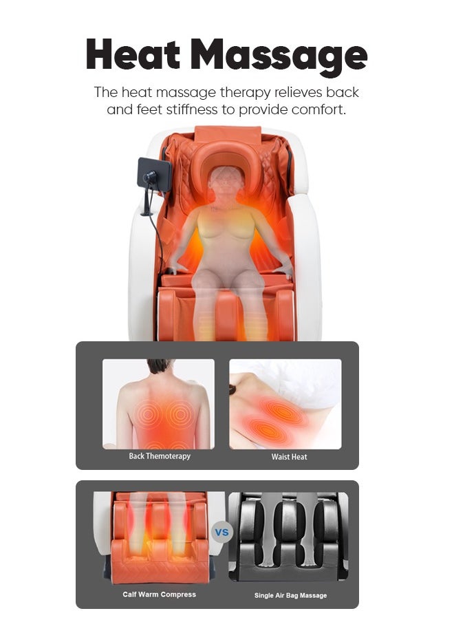 JC BUCKMAN - RefreshUs Full Body Massage Chair Recliner With 6 Auto Programs - Image 1