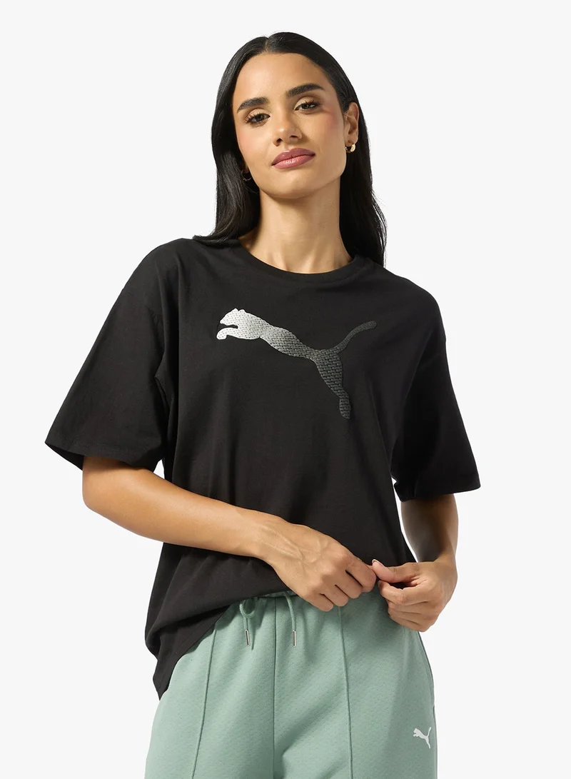 PUMA Her Graphic Relaxed T-Shirt